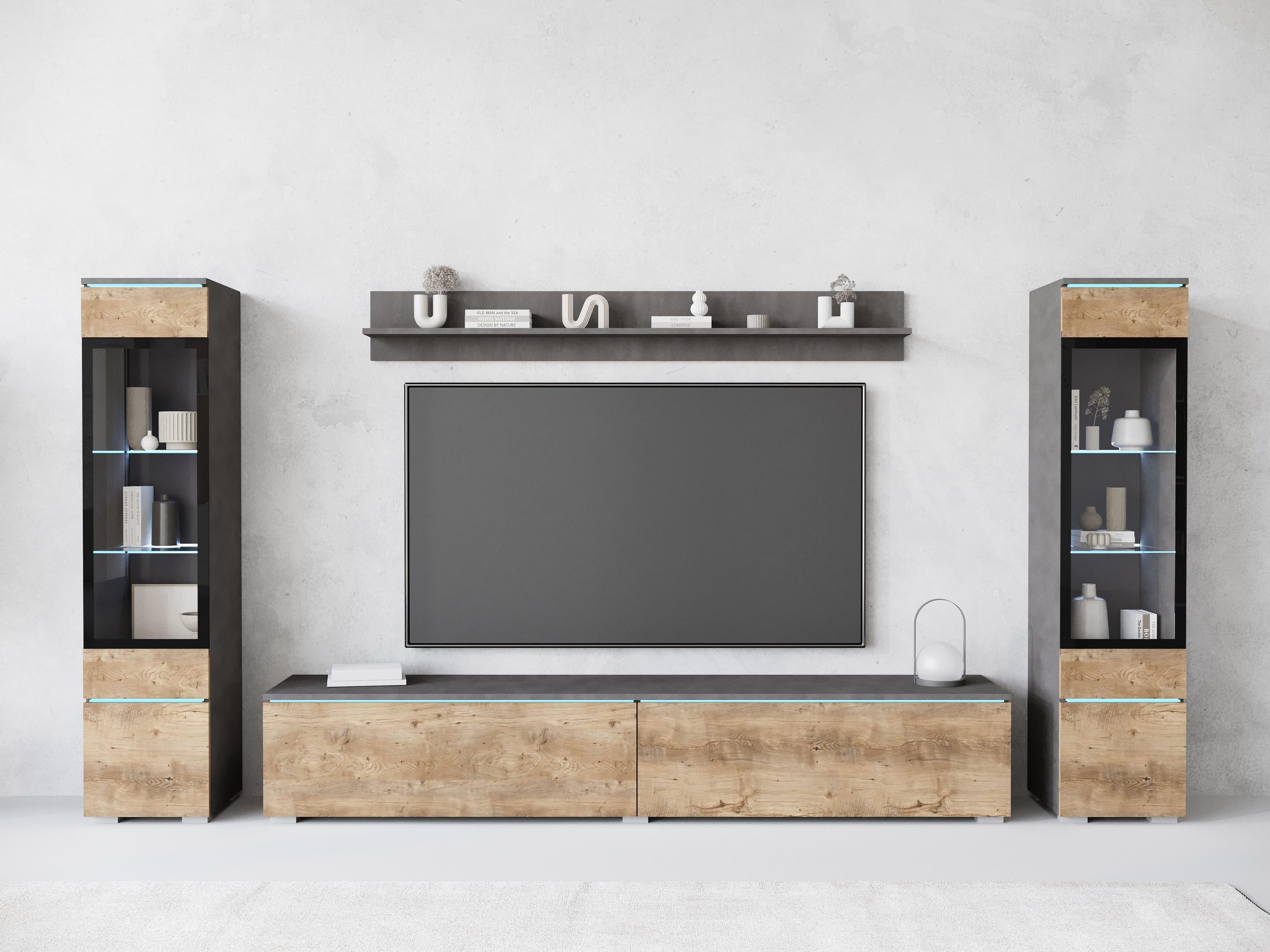 Home affaire Wohnwand VERA II | Braun