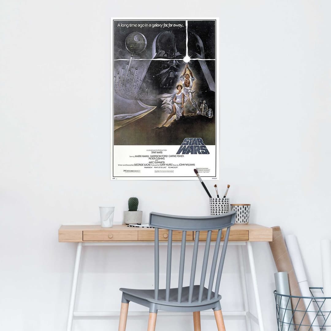 Reinders! Poster Star Wars - a new hope | Mehrfarbig
