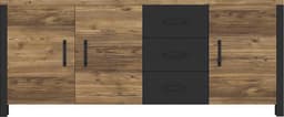 Home affaire Sideboard Olin WM | Holztöne