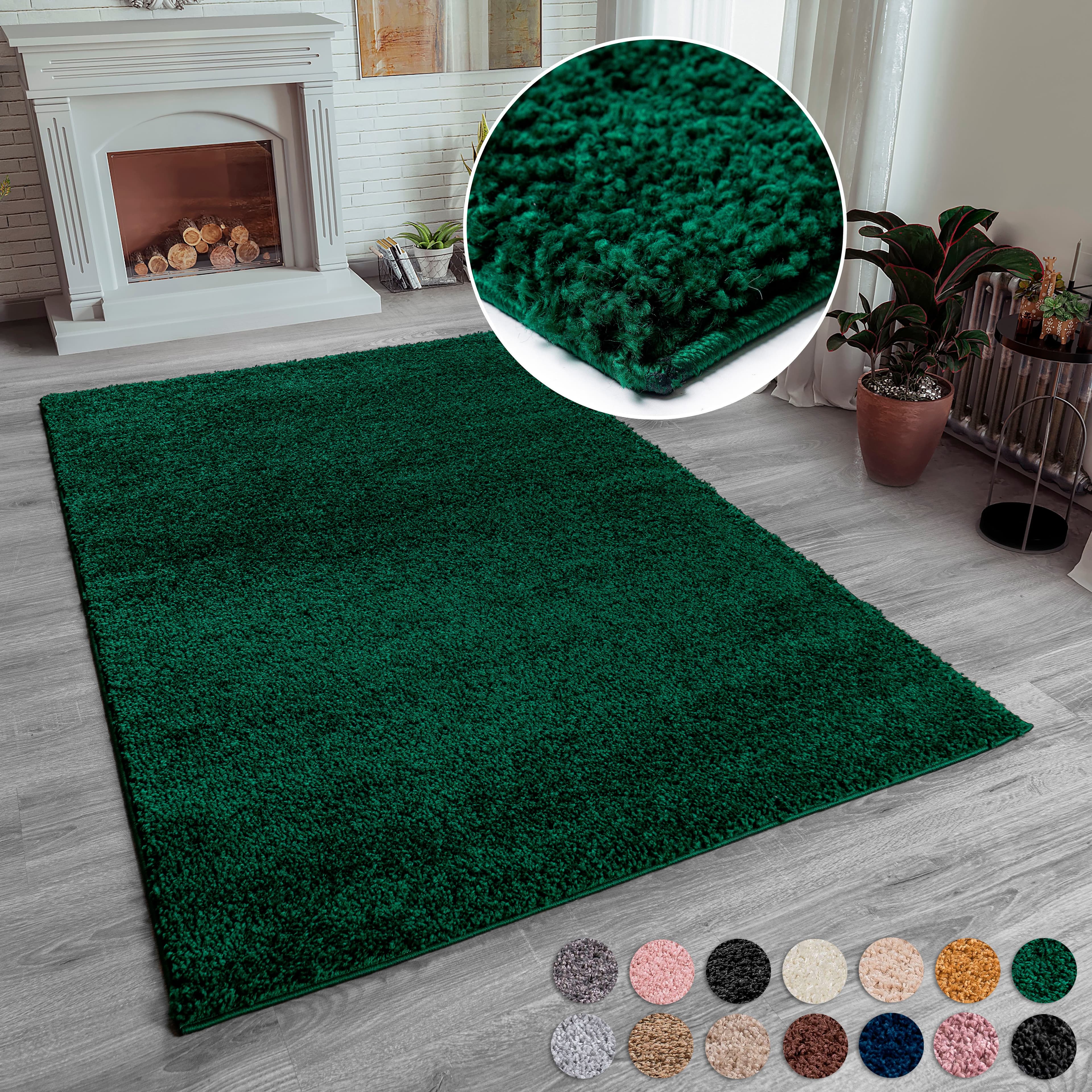 OTTO home Hochflor-Teppich Viva Shaggy | Grün
