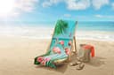 good morning Strandtuch Flamingo | Mehrfarbig 2