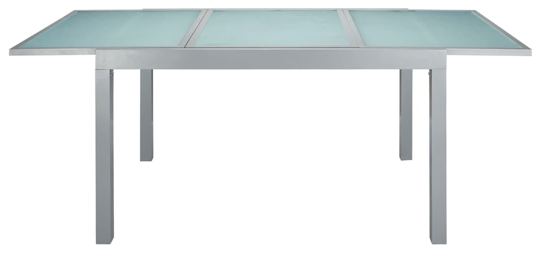 MERXX Gartentisch Lima | Silber