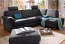 Home affaire Ecksofa Borkum L-Form | Grau