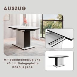 OTTO home Esstisch Basel | Weiß