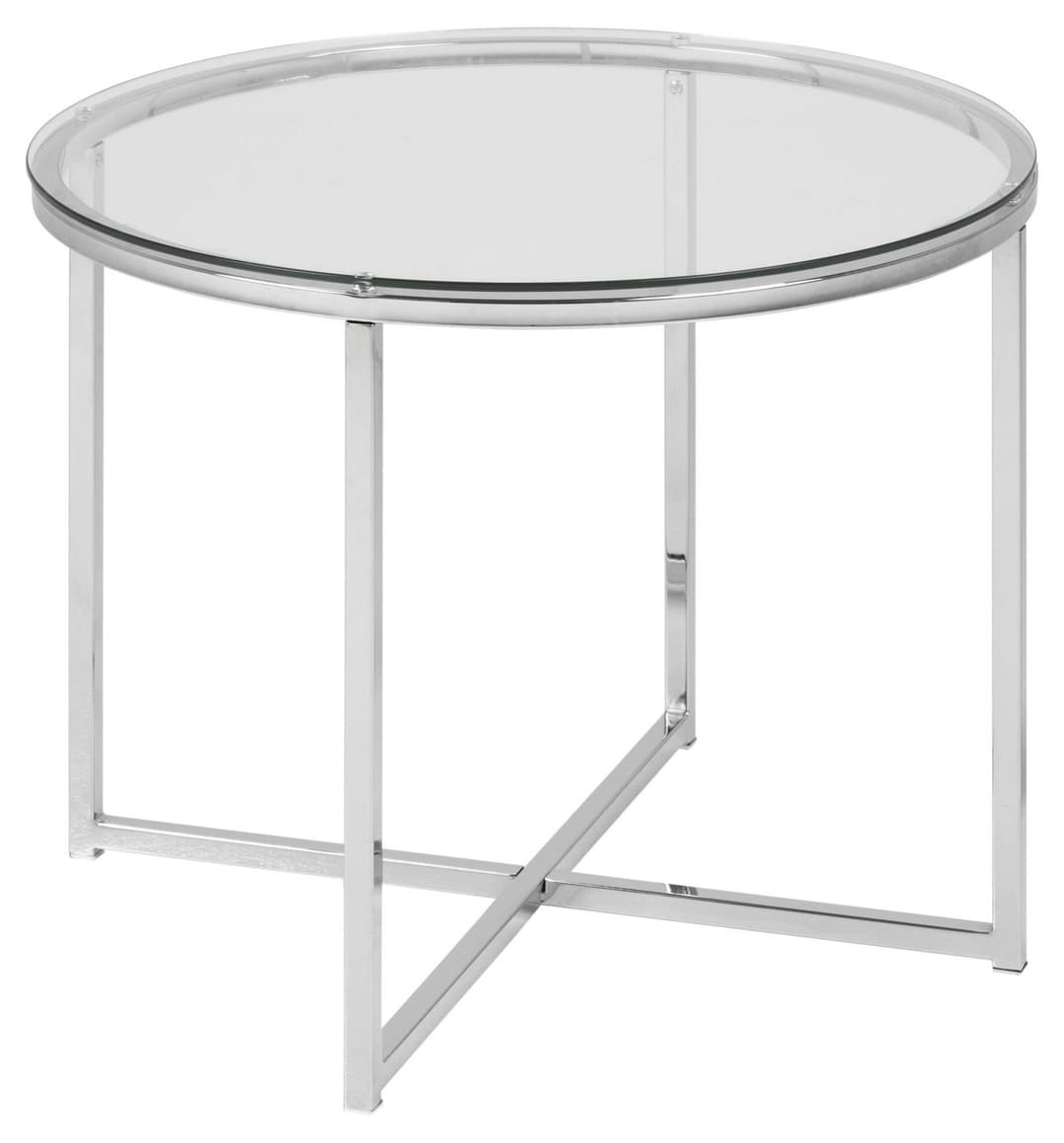 ACTONA GROUP Glastisch Cross | Silber