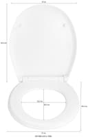 WENKO WC-Sitz Gubbio | Weiß 5