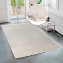 Bruno Banani Shaggy Soft Hochflor-Teppich | Beige 2
