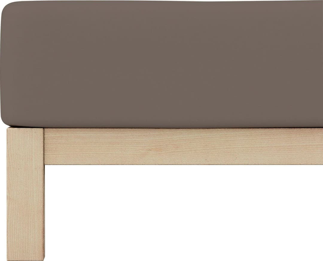 Schlafgut Spannbettlaken PURE | Beige