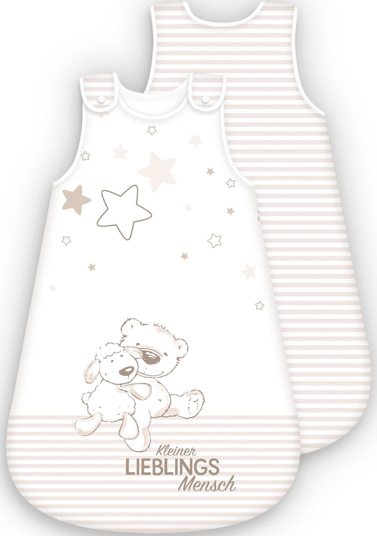 Baby Best Babyschlafsack Lieblingsmensch | Beige
