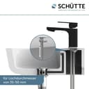 Schütte Madagaskar Waschtischarmatur | Schwarz 3
