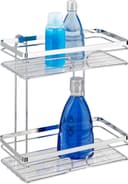 WENKO Wandregal Premium, 2 Etagen | Silber 3