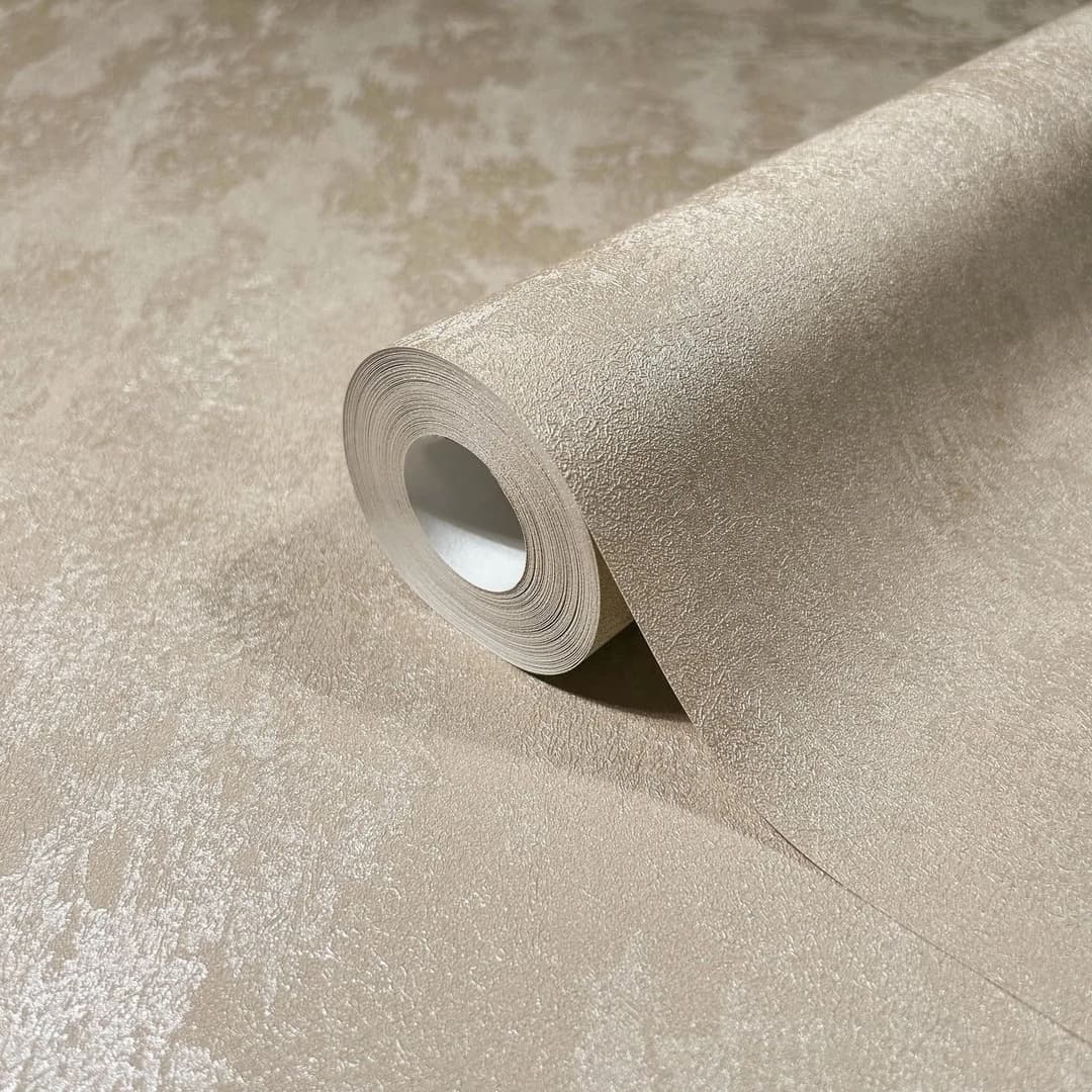Marburg Vliestapete Shiny Concrete | Beige