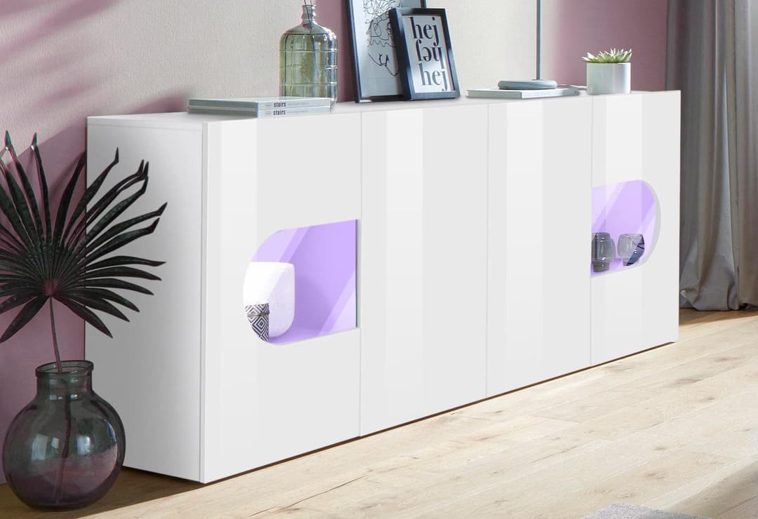 Home affaire Sideboard Real | Weiß