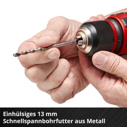 Einhell Akku-Schlagbohrschrauber TE-CD 18/48 Li-i-Solo | Rot