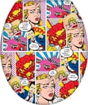 WENKO WC-Sitz Pop-Art | Mehrfarbig 2