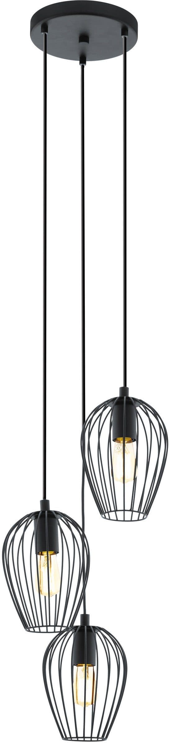 EGLO NEWTOWN Pendelleuchte | Schwarz