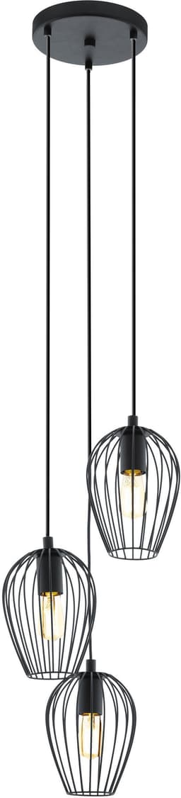 EGLO NEWTOWN Pendelleuchte | Schwarz