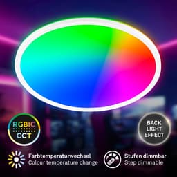 Briloner Leuchten LED Panel TARA 7694016 | Weiß