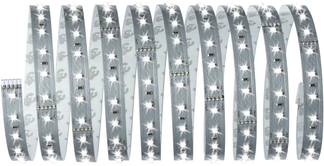 Paulmann MaxLED 500 LED-Streifen Basisset 3m | Silber