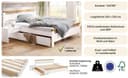 OTTO home Massivholzbett CAPRE | Holztöne 3