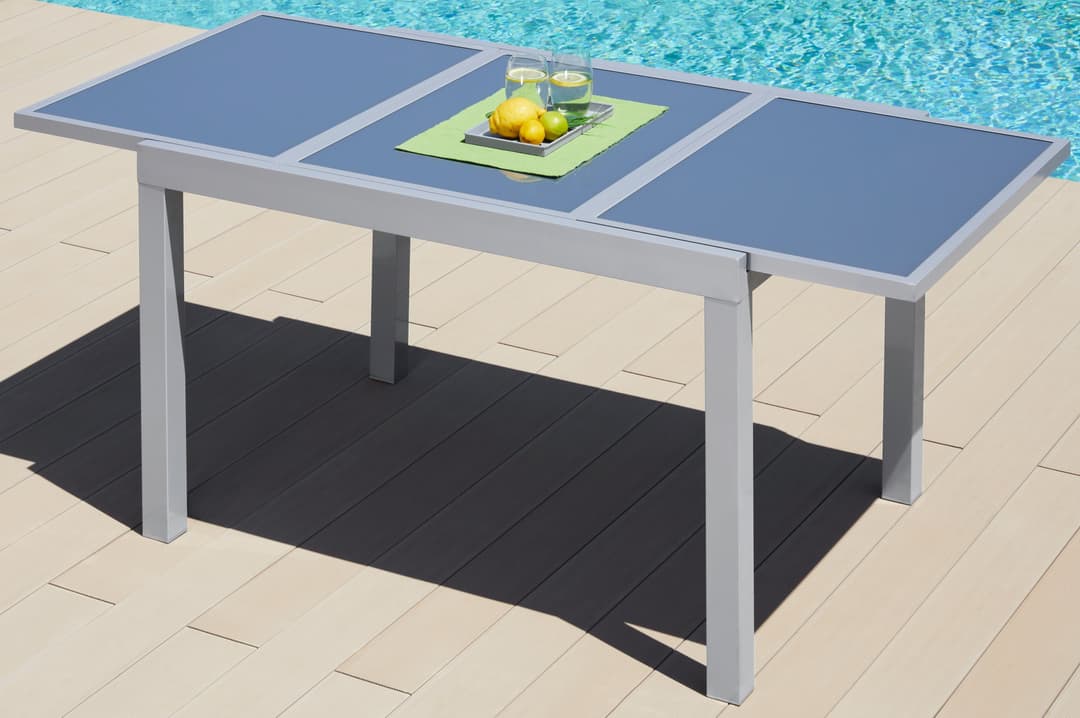 MERXX Gartentisch Amalfi | Grau