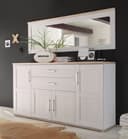 HBZ Sideboard Romance im Landhaustil | Weiß 4