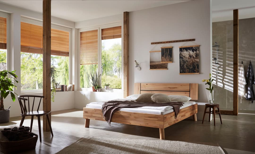 Home affaire Massivholzbett Chavot II | Holztöne