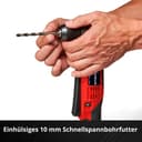 Einhell Akku-Winkelbohrmaschine TE-AD 18 Li - Solo | Rot 5