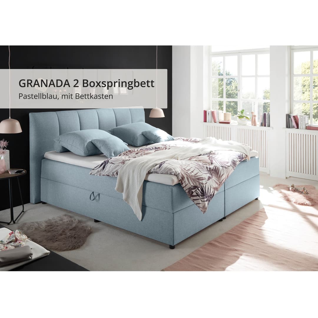 ED EXCITING DESIGN Boxbett "Granada" | Blau
