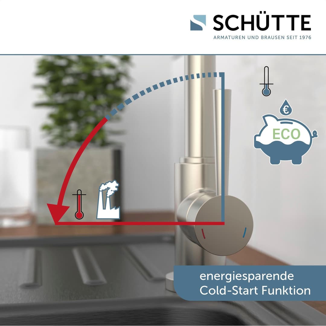 Schütte Spültischarmatur CORNWALL | Silber