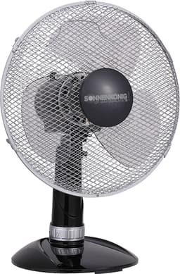 Sonnenkönig Tischventilator Black 12 | Schwarz