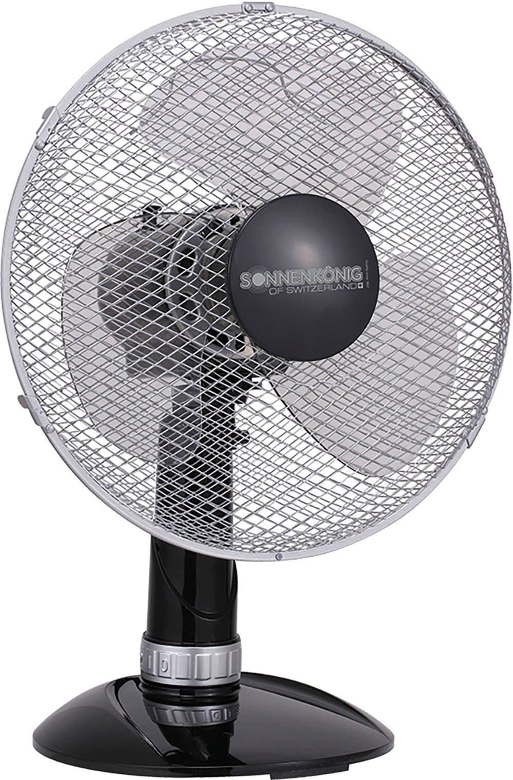 Sonnenkönig Tischventilator Black 12 | Schwarz