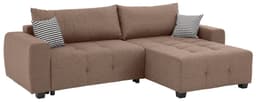Home affaire Ecksofa Bella L-Form | Braun