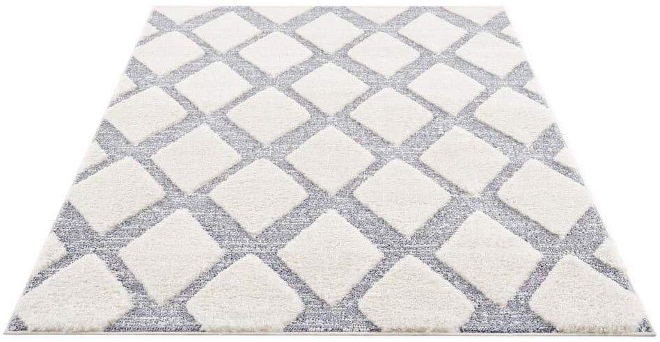 Carpet City Focus 4497 Hochflor-Teppich | Grau