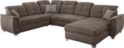 Jockenhöfer Gruppe Wohnlandschaft Livorno U-Form | Braun
