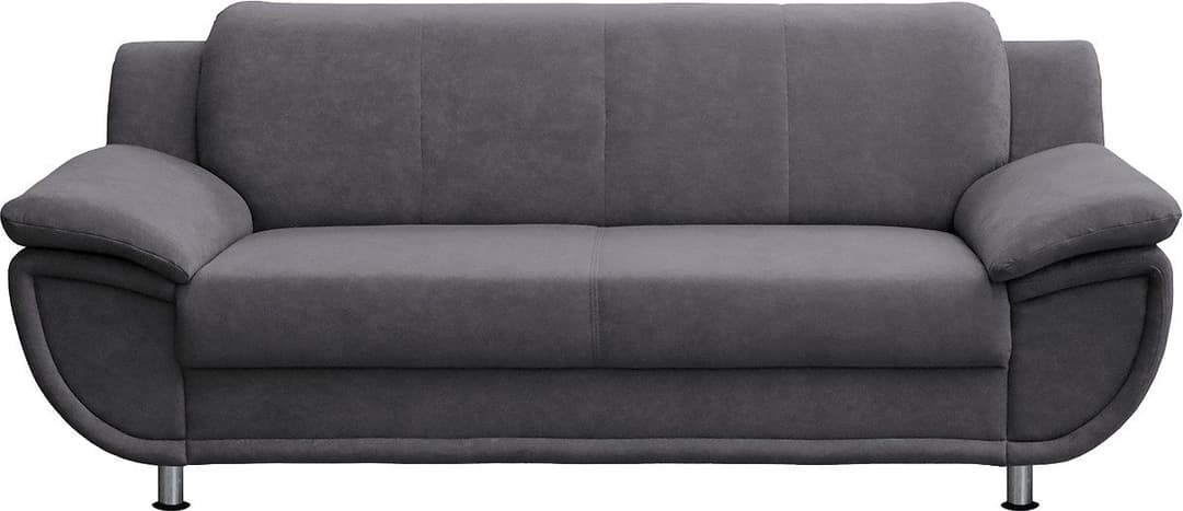 TRENDMANUFAKTUR 3-Sitzer Rondo | Grau