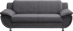 TRENDMANUFAKTUR 3-Sitzer Rondo | Grau