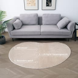 OTTO home Teppich Cali Bean | Beige