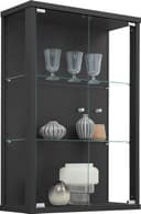 fif möbel Vitrine OPTIMA | Schwarz
