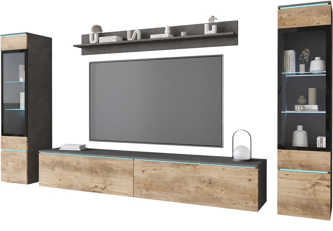 home affaire Wohnwand VERA II | Braun