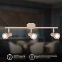 Briloner Leuchten LED Deckenspots TAPP | Beige 2