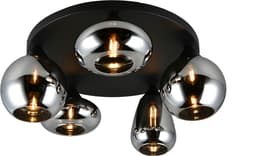 TRIO Leuchten Deckenleuchte Lumina | Schwarz
