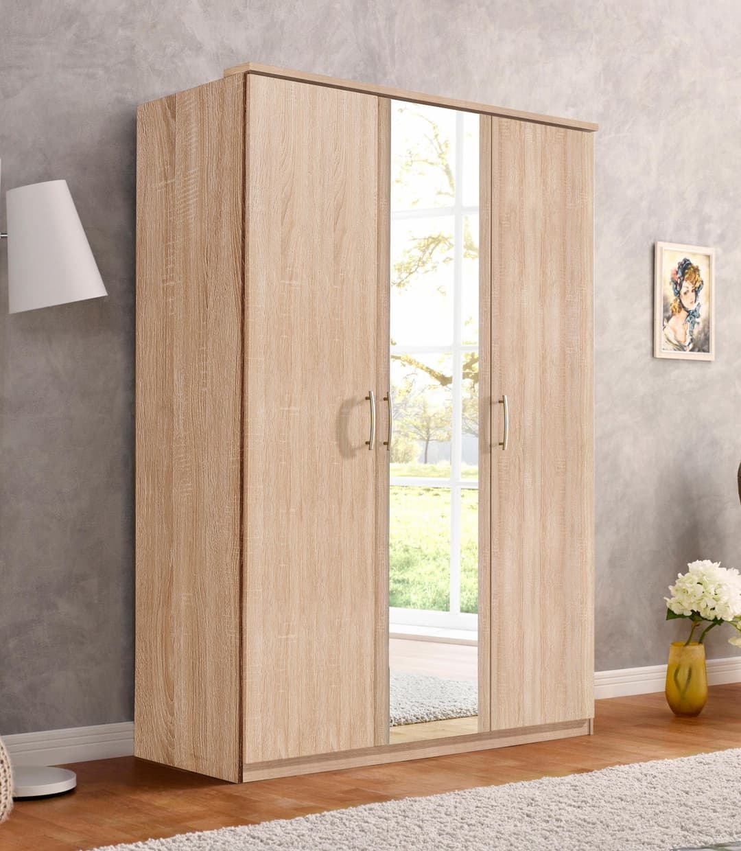 priess Kleiderschrank Husum | Holztöne