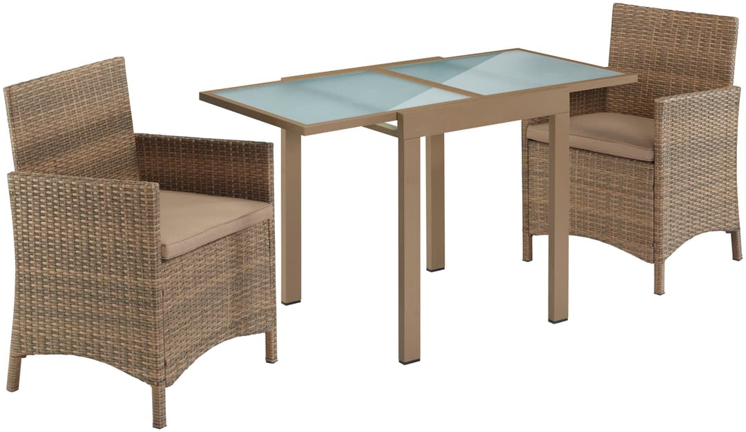 MERXX Balkonset Treviso Premium | Braun