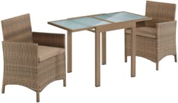 MERXX Balkonset Treviso Premium | Braun