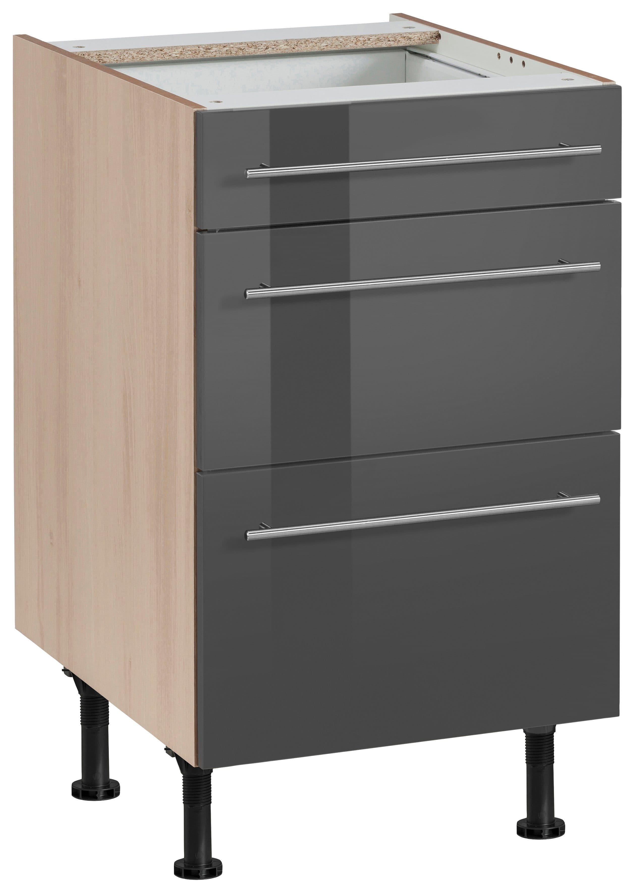 OPTIFIT Unterschrank Bern | Grau