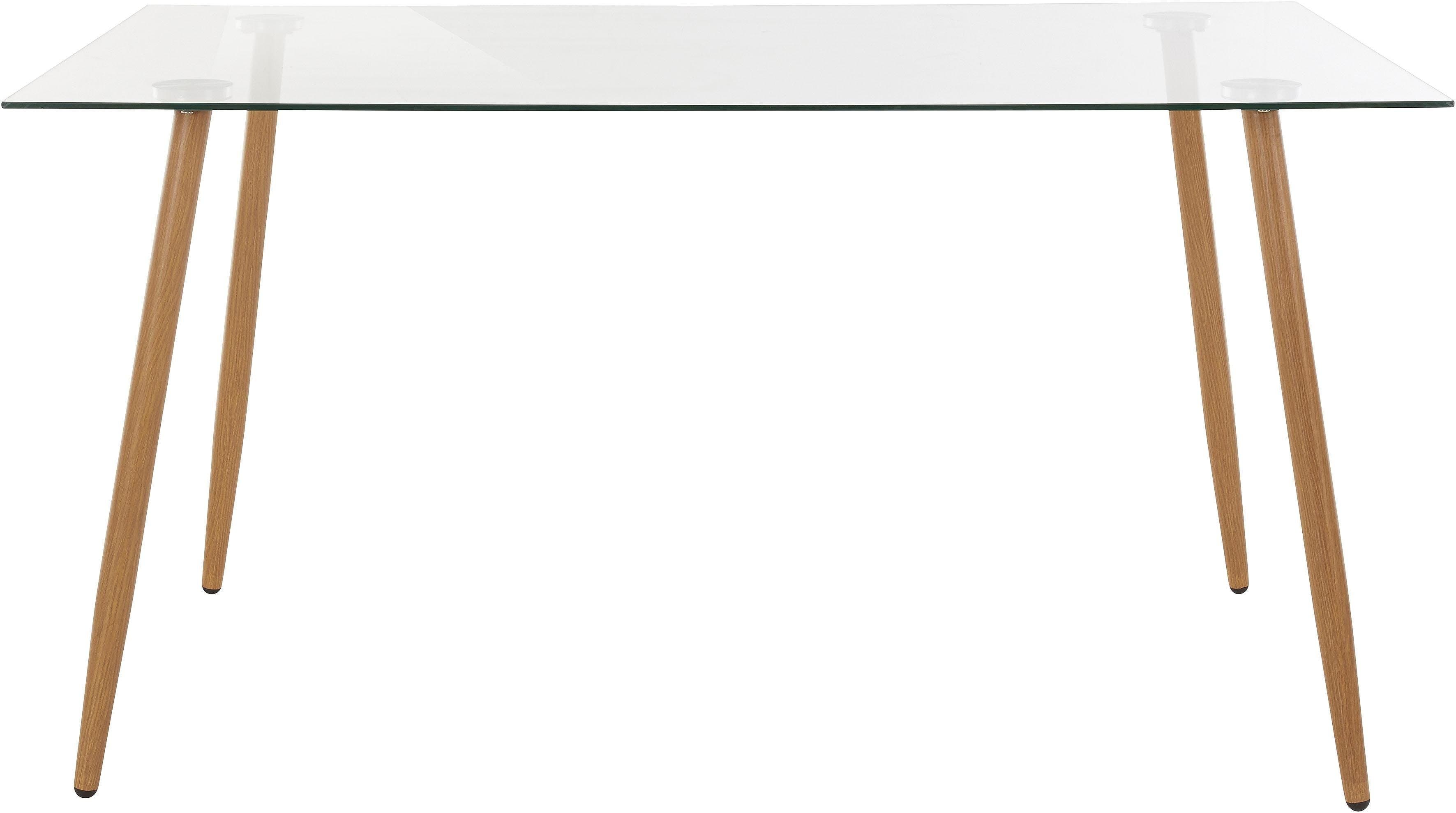 OTTO home Glastisch Miller | Transparent
