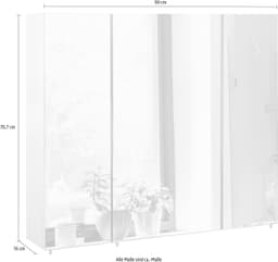 Schildmeyer Spiegelschrank Basic | Weiß