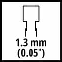 Einhell Ersatzkette 35 cm 1,3 52T 3/8 | Schwarz 2