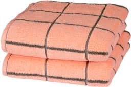 ROSS Handtücher Cashmere Überkaro | Rosa